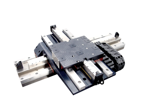 XY-linear motor stages